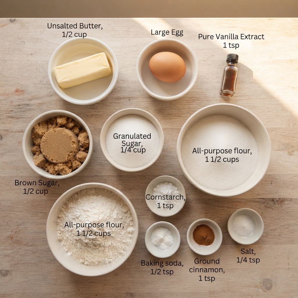 Ingredients for Coffee Cake Recipe