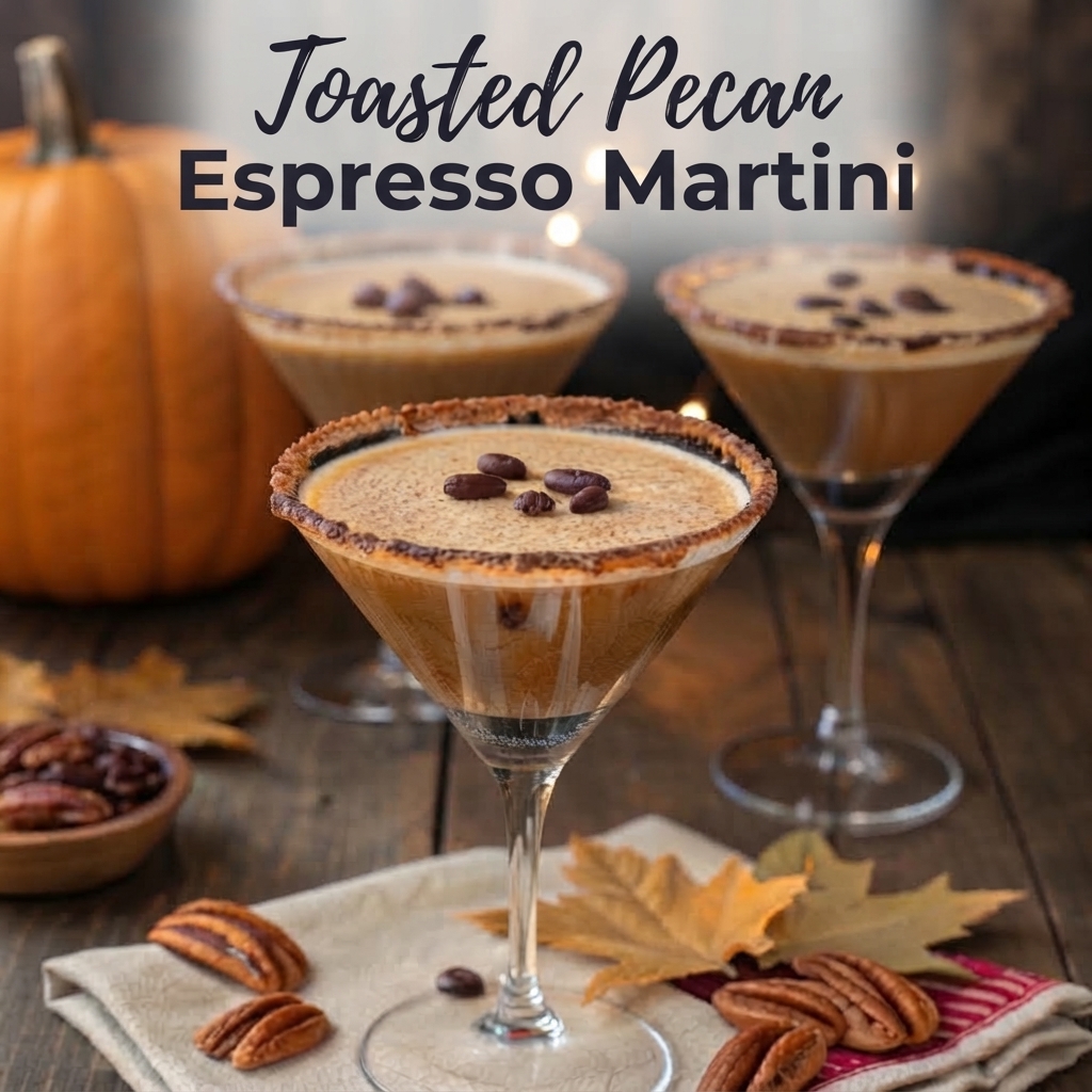 Toasted Pecan Espresso Martini