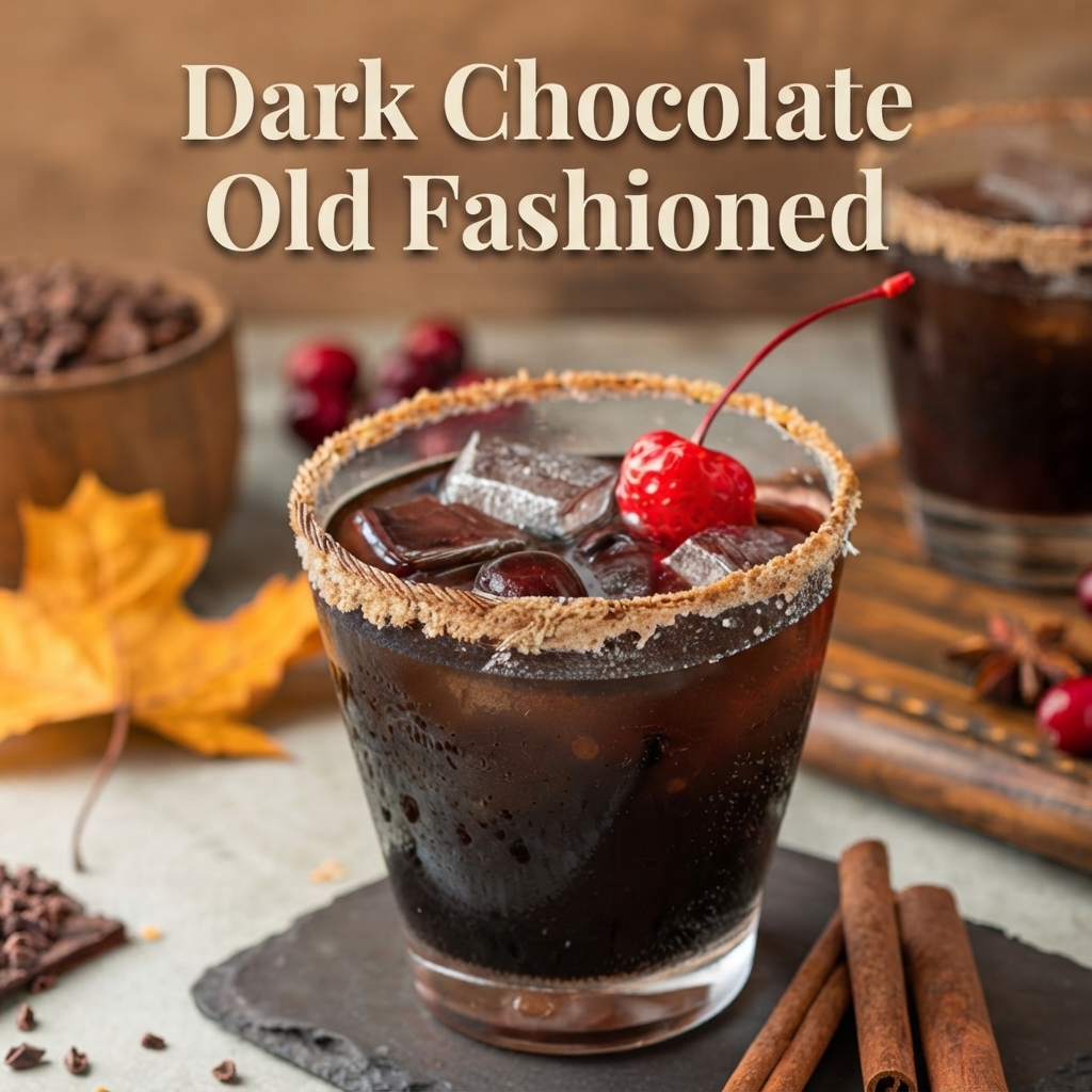 Dark Chocolate Old Fashioned