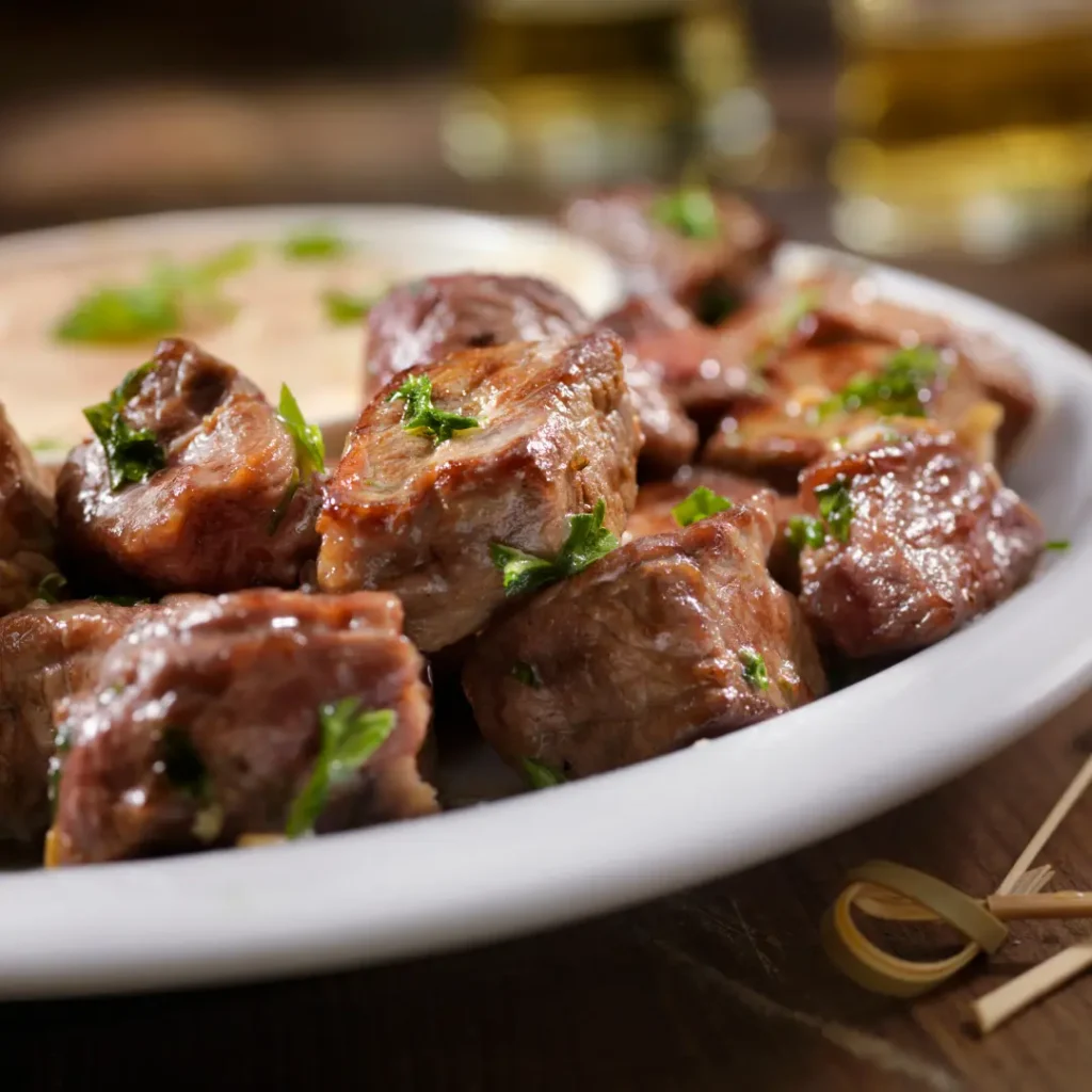 Beef with Garlic Sauce