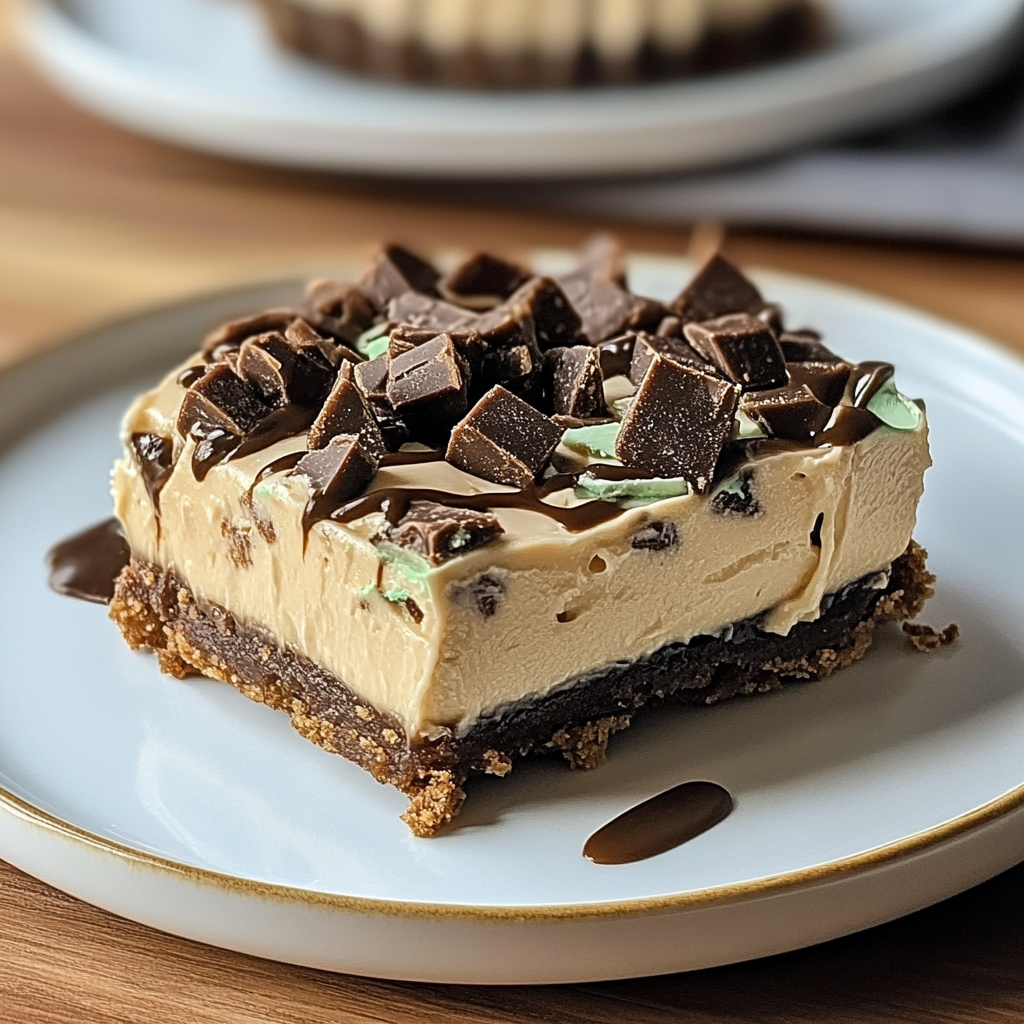 Peppermint Crisp Tart