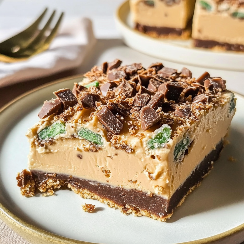 Peppermint Crisp Tart