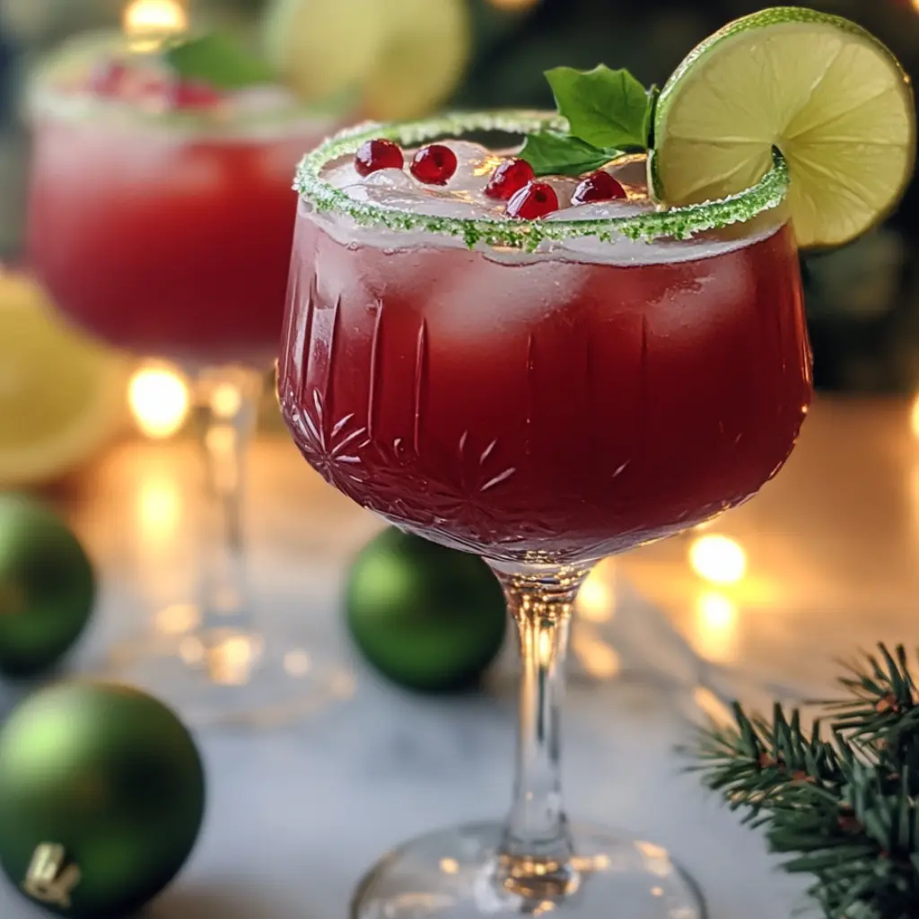 Christmas Mistletoe Mocktail