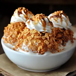 Fried Ice Cream Crispy