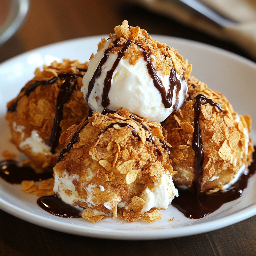 Fried Ice Cream Crispy