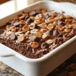 Peanut Butter Cup Dump Cake