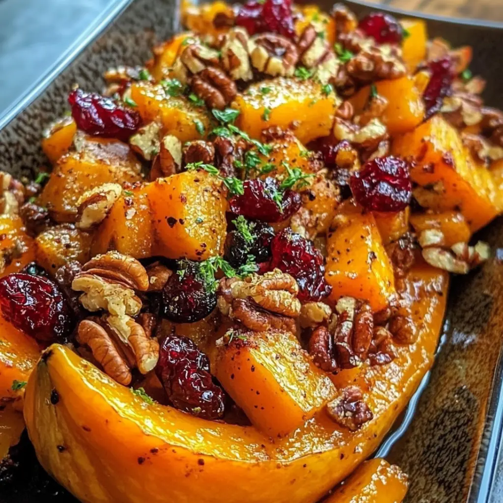Thanksgiving Roasted Butternut Squash