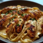 Creamy Cajun Chicken with Creamy Parmesan Pasta Sauce