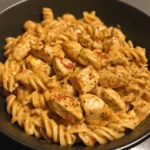 Cajun Cream Cheese Chicken Pasta Bake