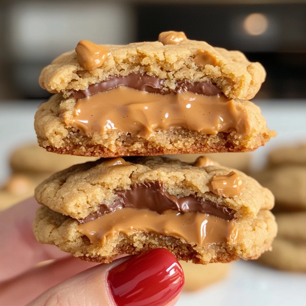 Triple Reese’s Peanut Butter Cookies