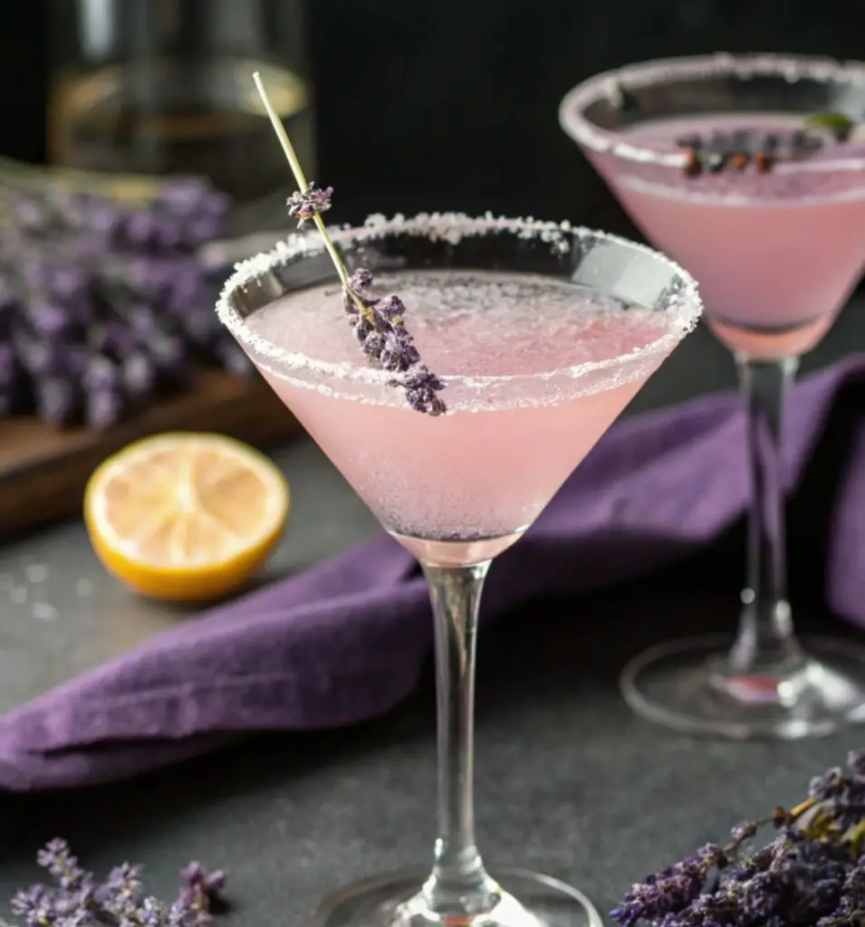 Lavender Lemon Drop Martini 