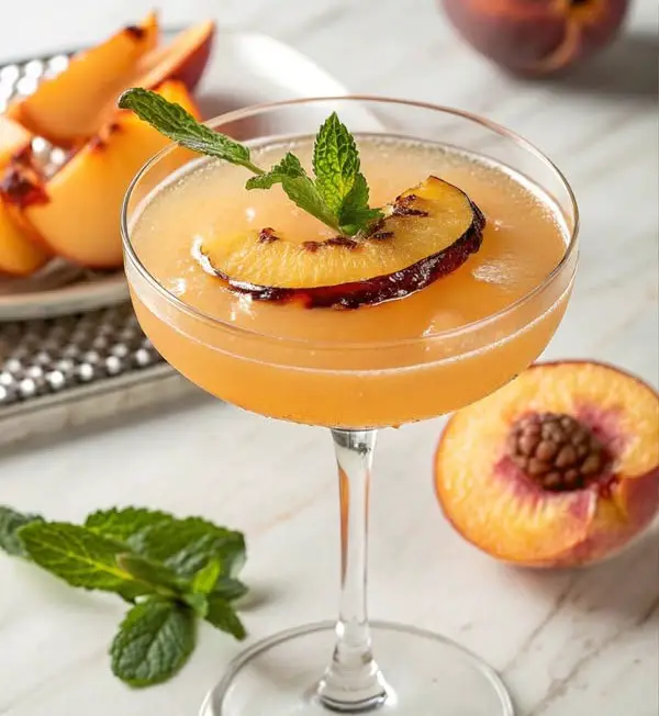 Peach Vodka Martini