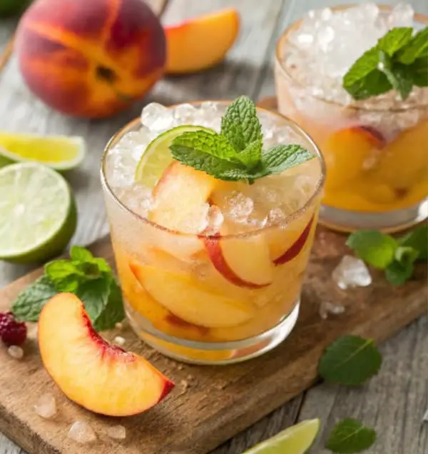 Peach Martini with a Twist