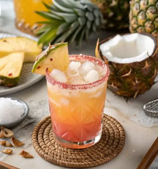 Pineapple Coconut Margarita