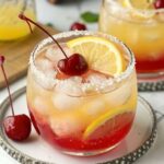 Cherry Lemon Drop Cocktail