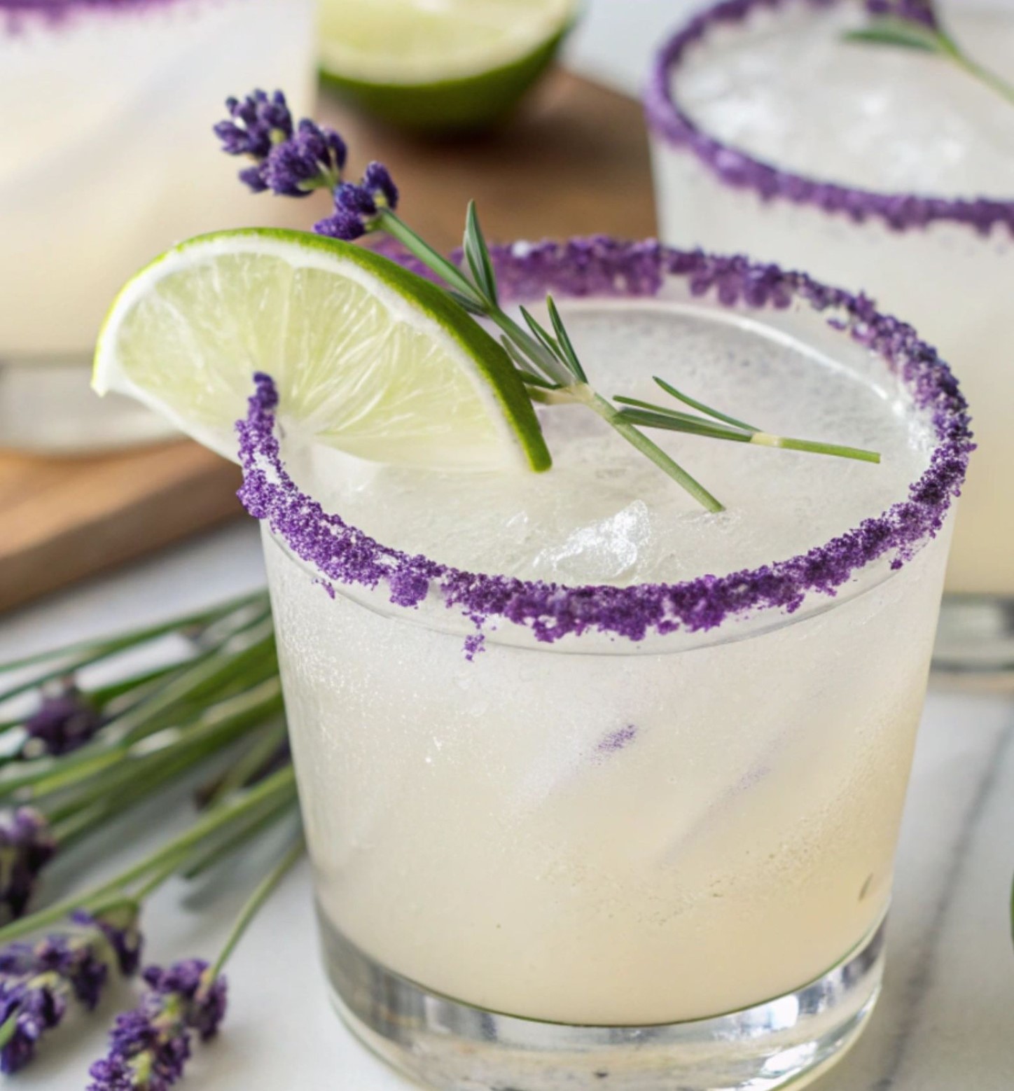 Coconut Lavender Margarita