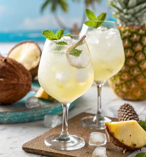 Pineapple Coconut Spritzer