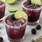 Blackberry Jalapeño Margaritas