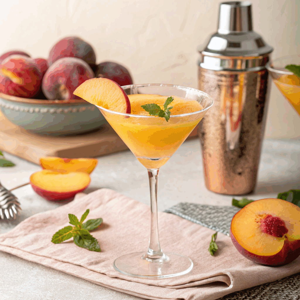 Peach Martini