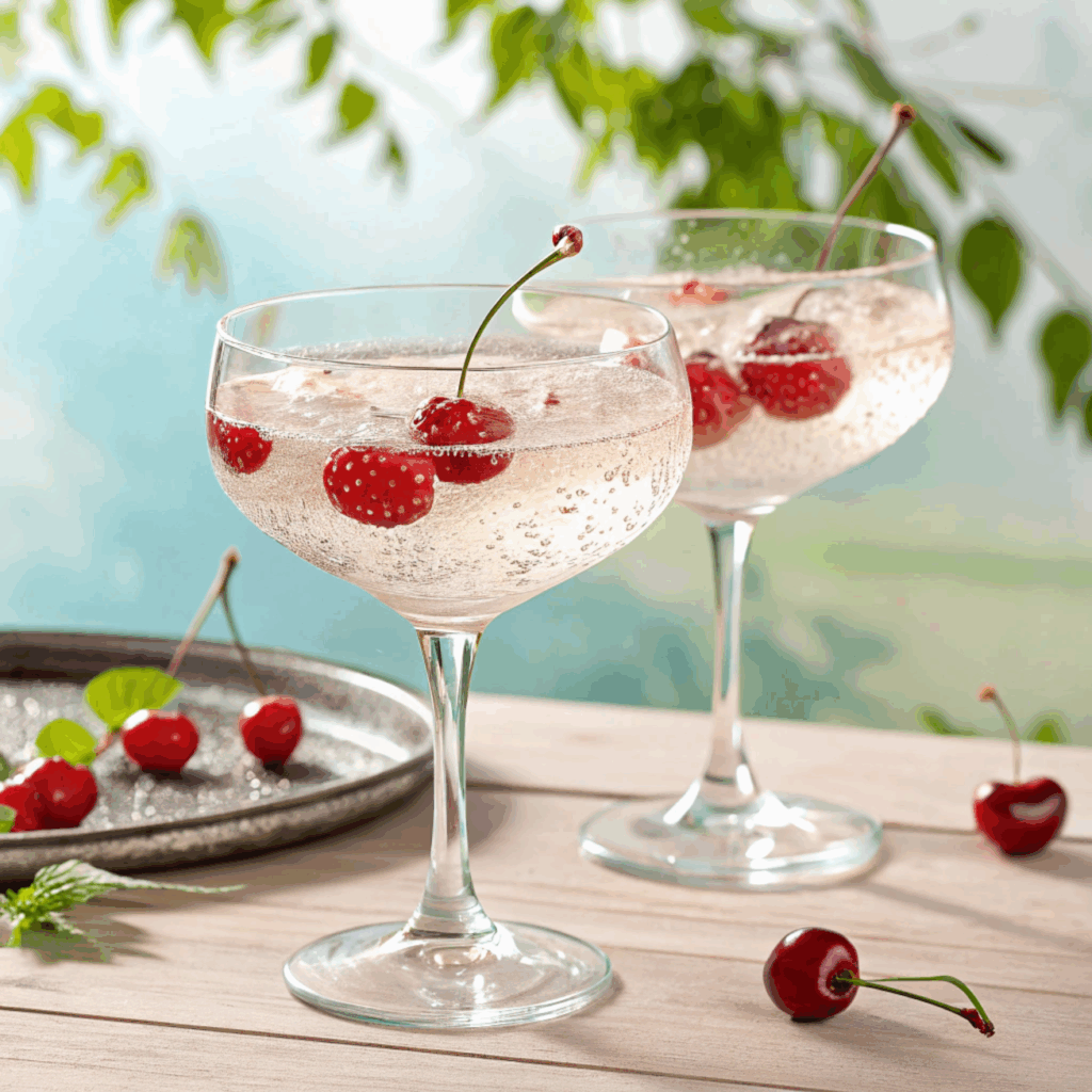 Cherry Vodka Fizz