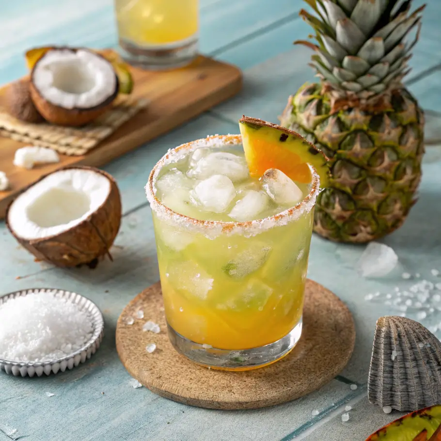 Pineapple Coconut Margarita