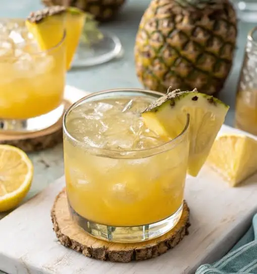 Pineapple Bourbon Lemonade