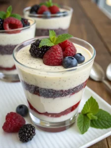 Vanilla Bean Panna Cotta