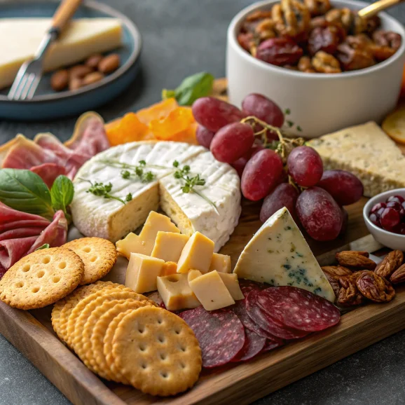 Cheese and Charcuterie Board: