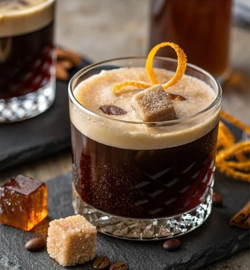 Bourbon Espresso Old Fashioned