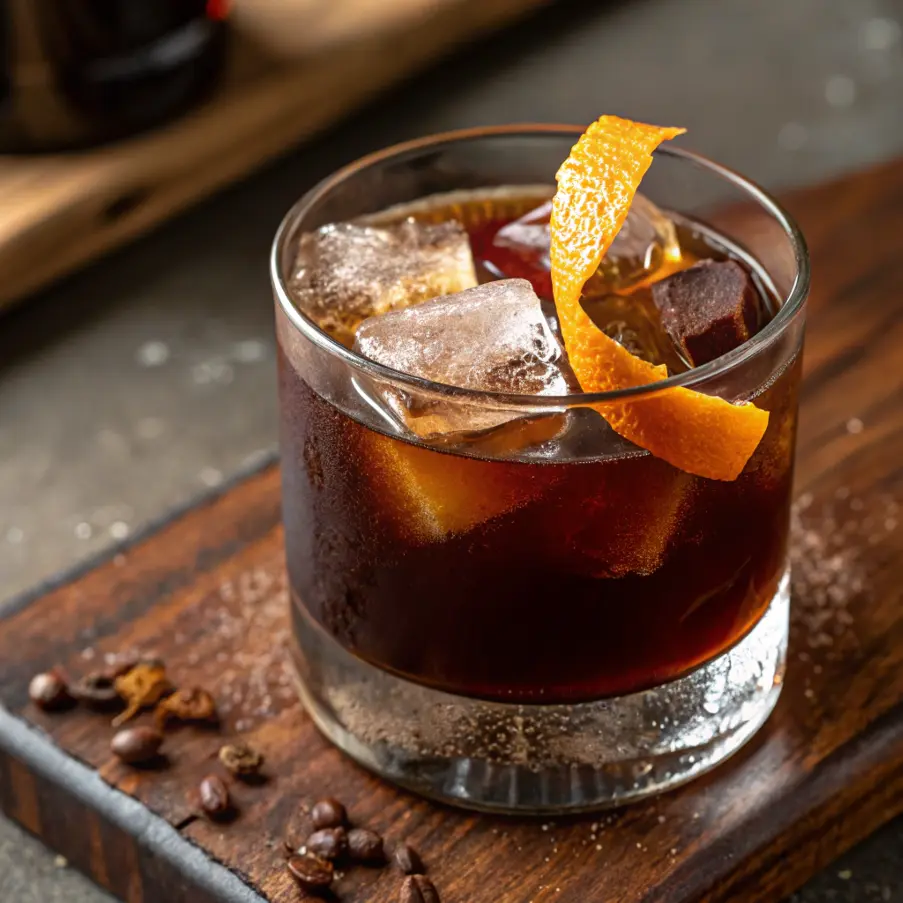 Bourbon Espresso Old Fashioned