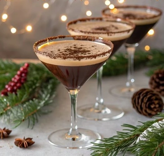 Christmas Chocolate Espresso Martini Recipe