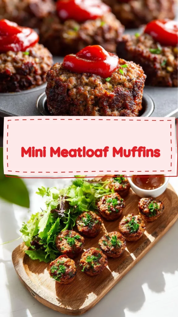 Mini Meatloaf Muffins