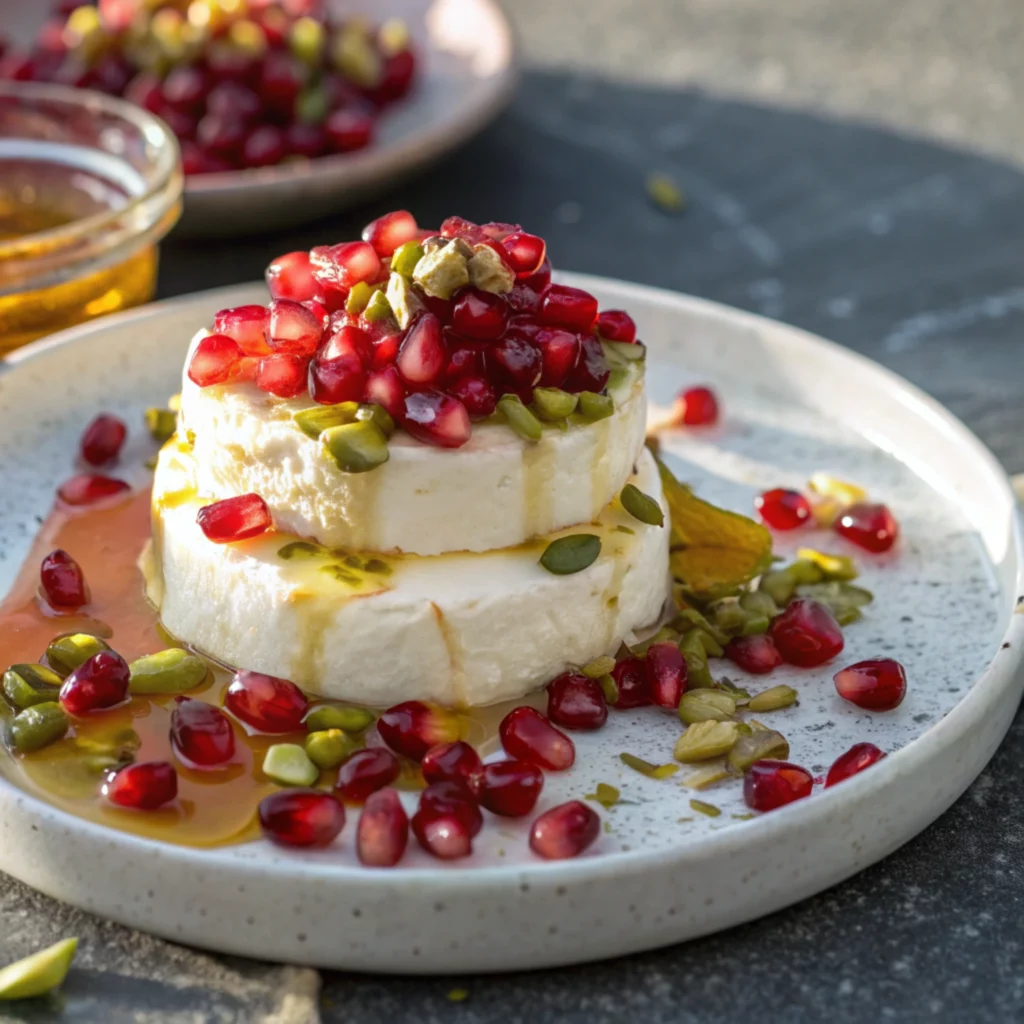 Greek Yogurt "Bark" with Pistachios & Pomegranate