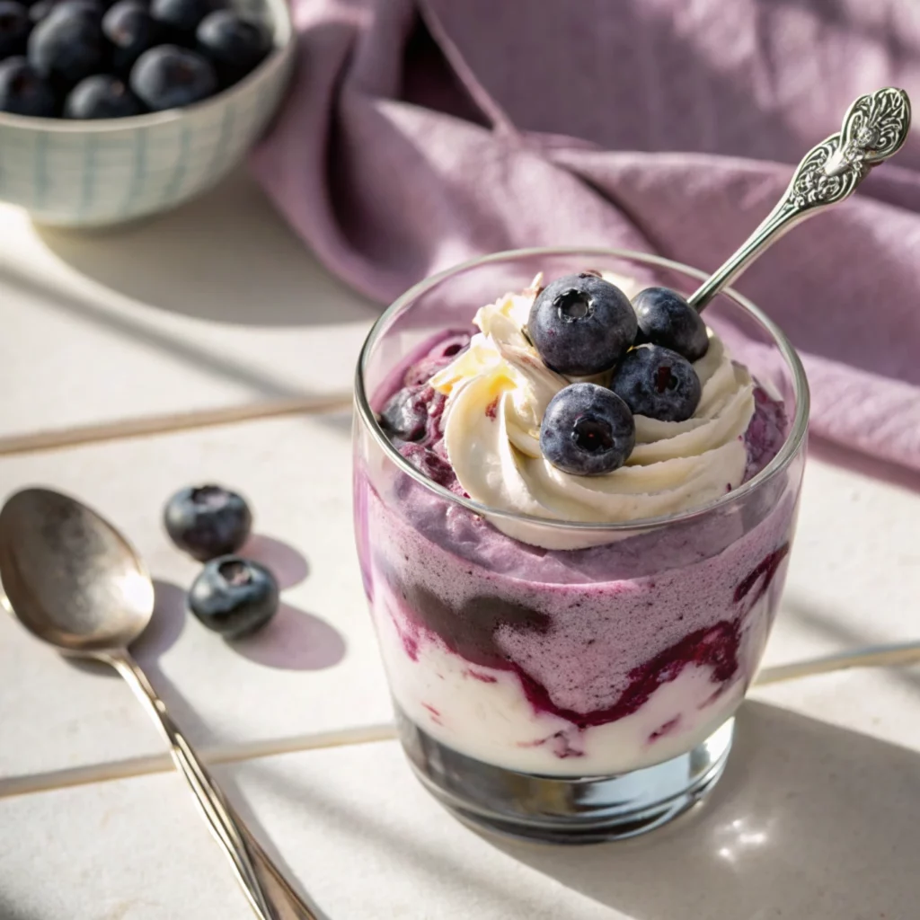 10-Minute Blended Berry Protein Fluff