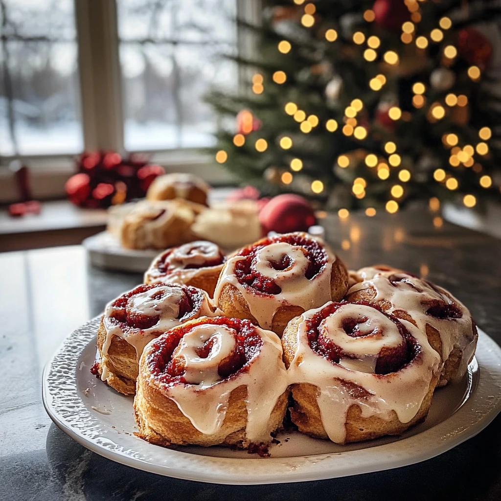 Red Velvet Cinnamon Rolls