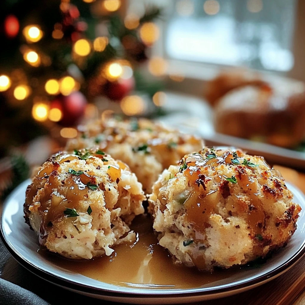 Turkey Stuffing Balls