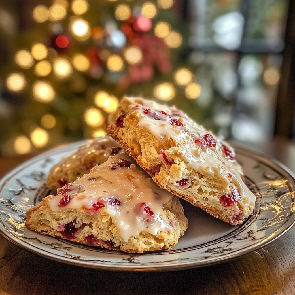 Cranberry Orange Scones