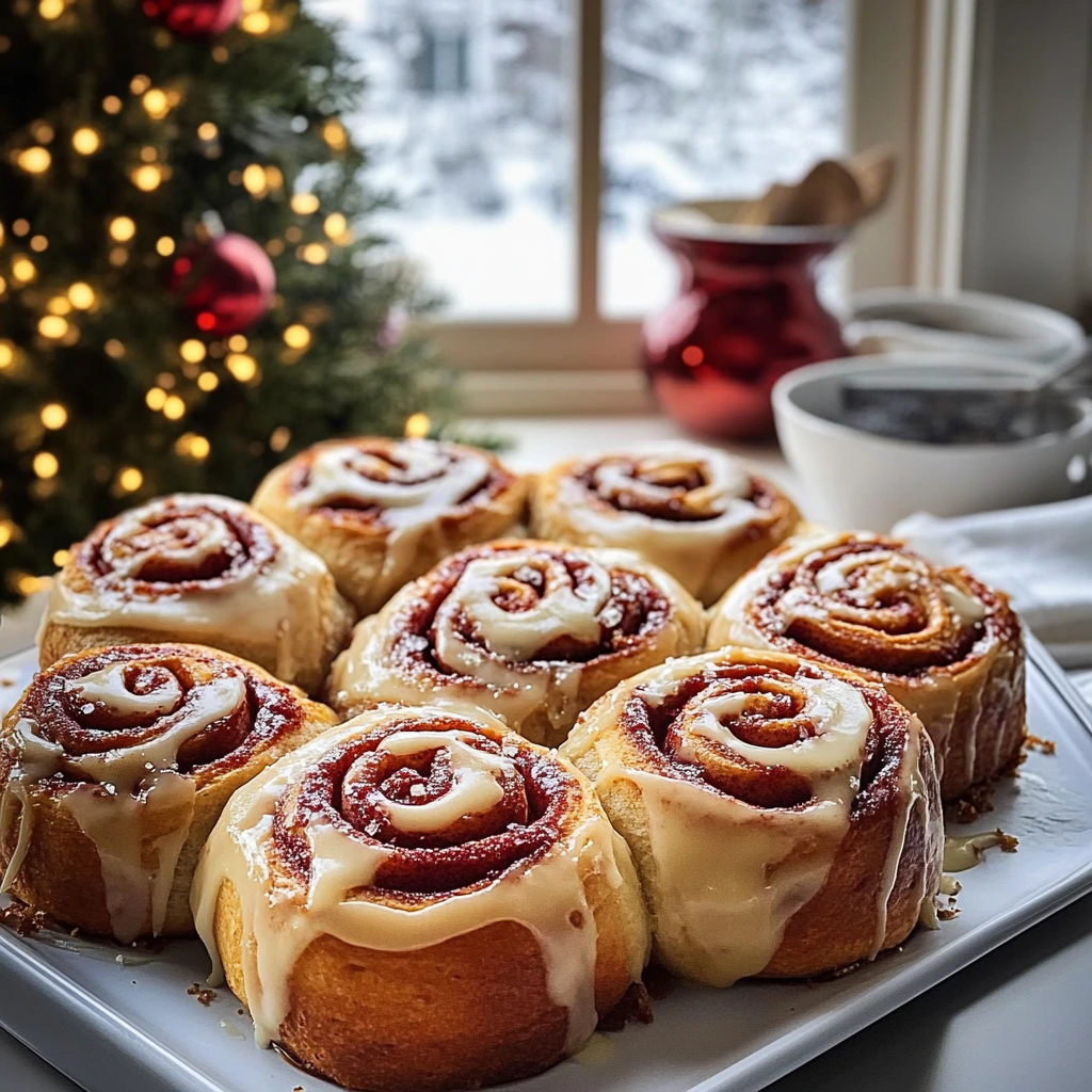 Red Velvet Cinnamon Rolls