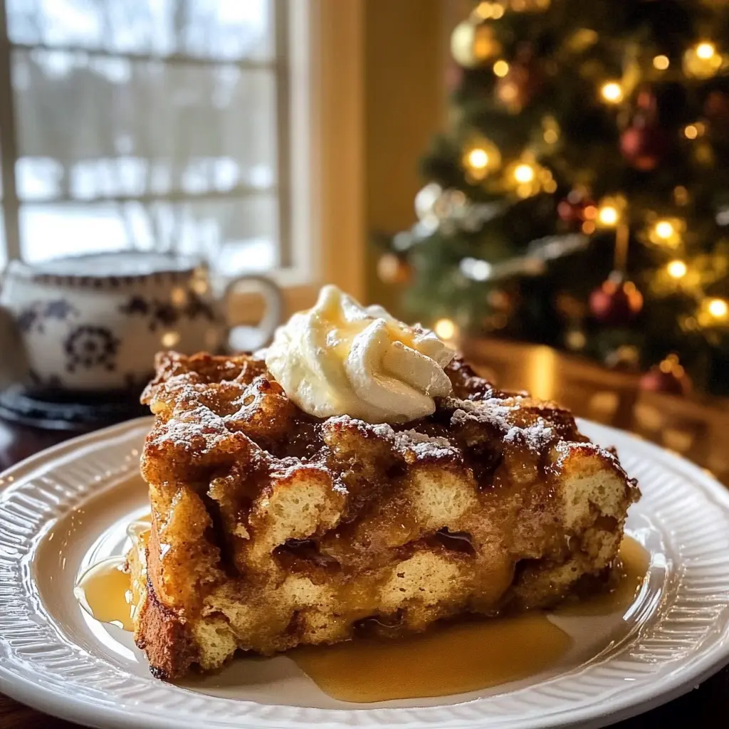 Eggnog French Toast Bake