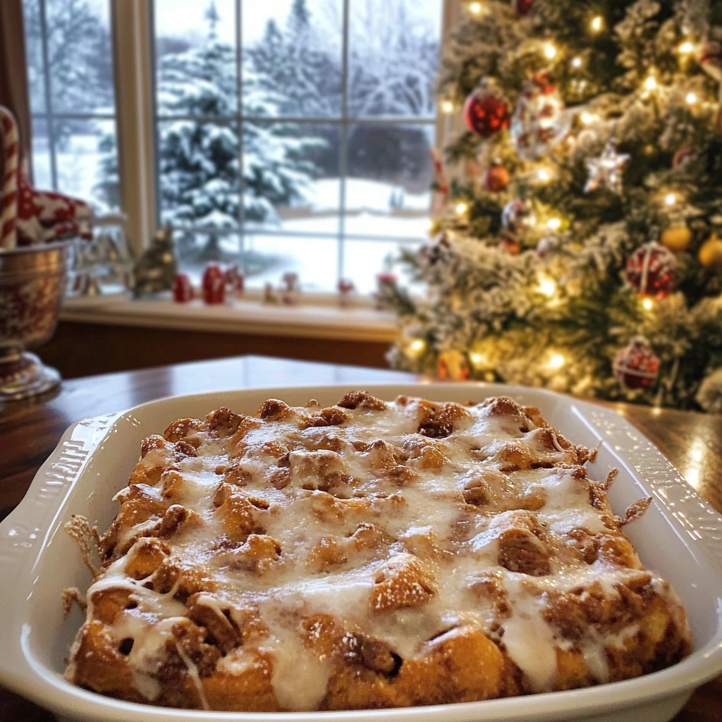Cinnamon Roll French Toast Casserole
