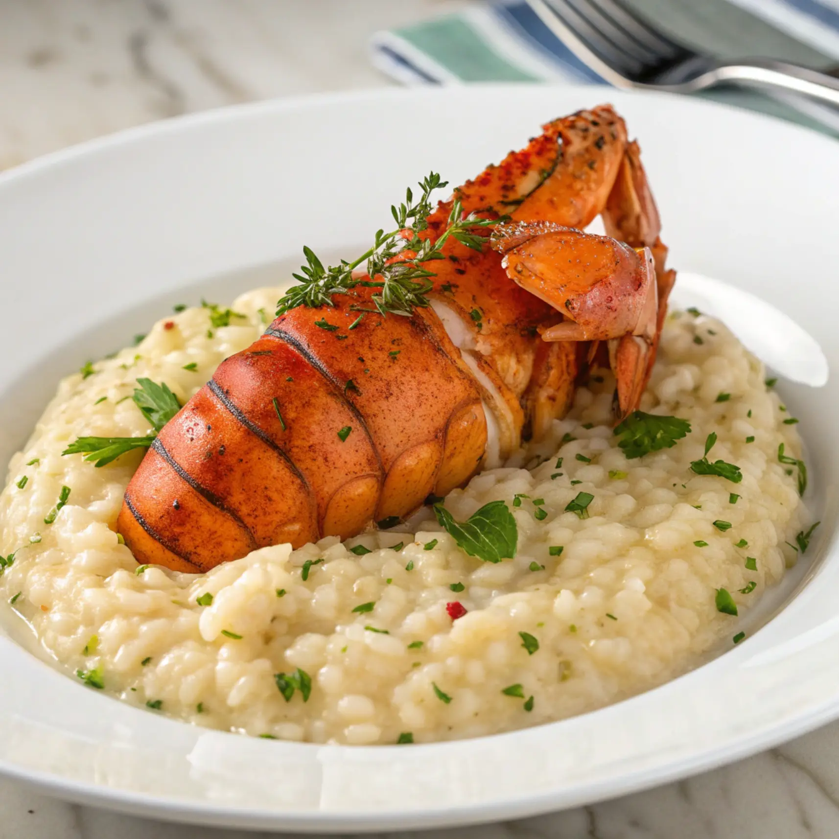 Lobster & Champagne Risotto for Two
