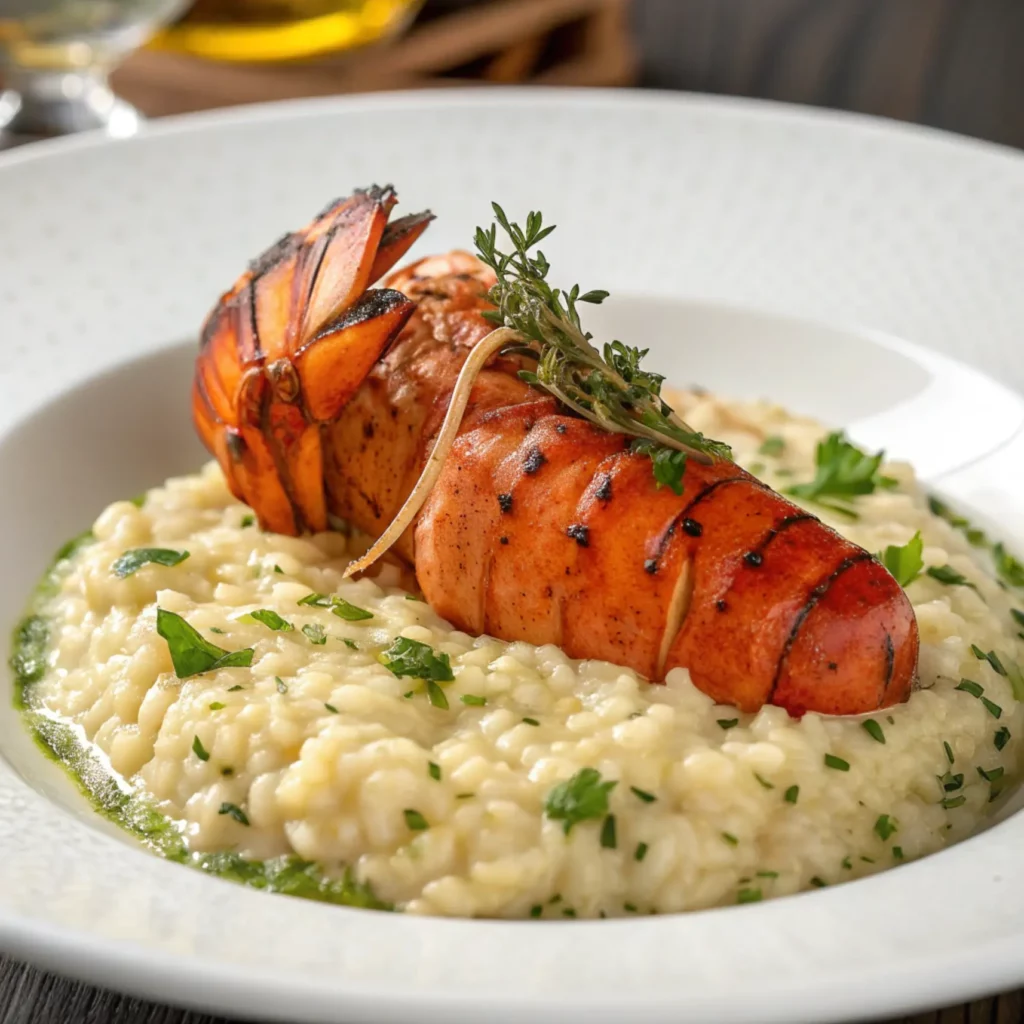 Lobster & Champagne Risotto for Two
