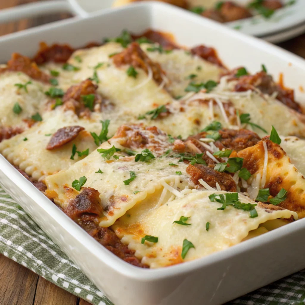 French Onion Chicken Lasagna Roll-Ups
