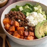 Hot-Honey Ground Turkey Bowls