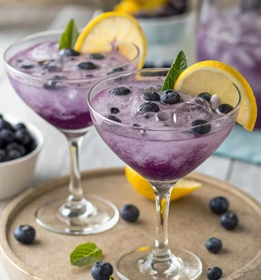 Blueberry Lemon Martini