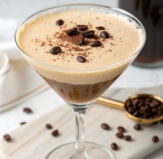 Vanilla Bean Espresso Martini